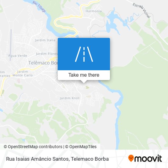 Rua Isaias Amâncio Santos map