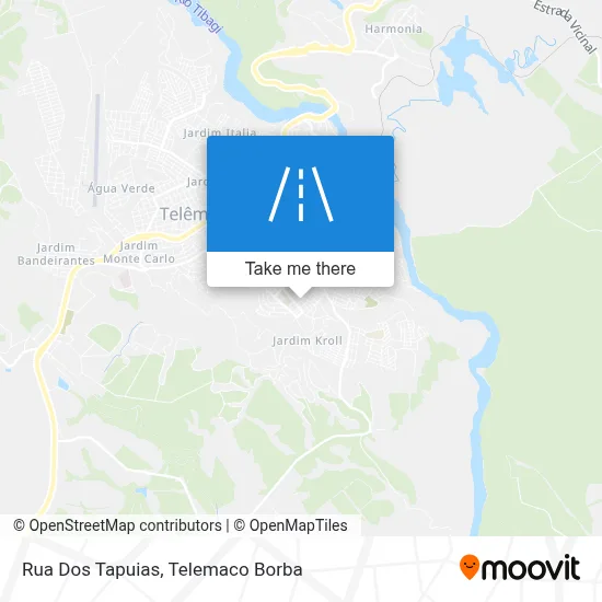 Rua Dos Tapuias map