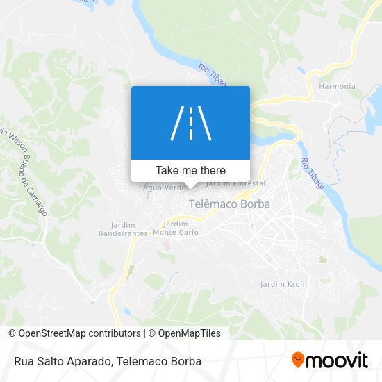 Rua Salto Aparado map