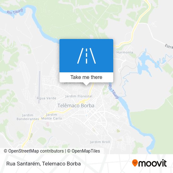 Rua Santarém map