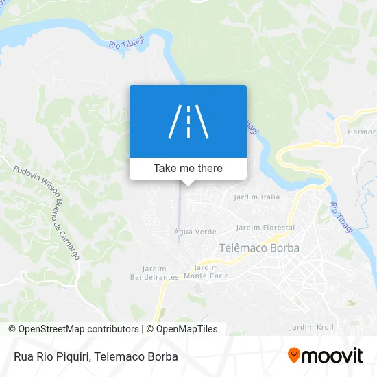 Rua Rio Piquiri map