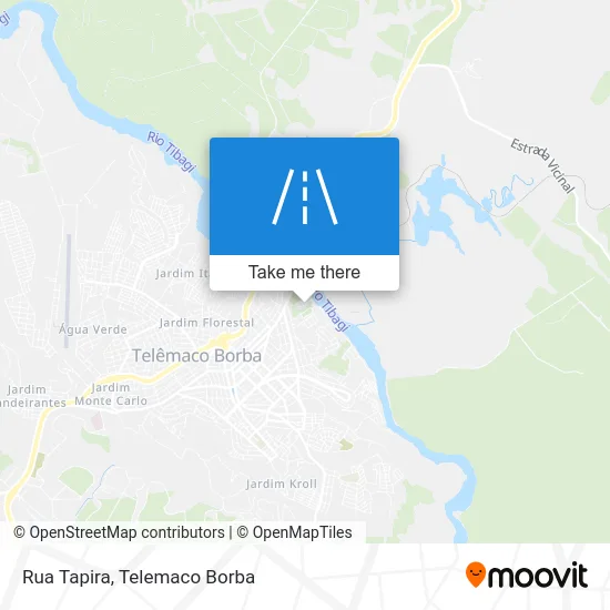 Rua Tapira map