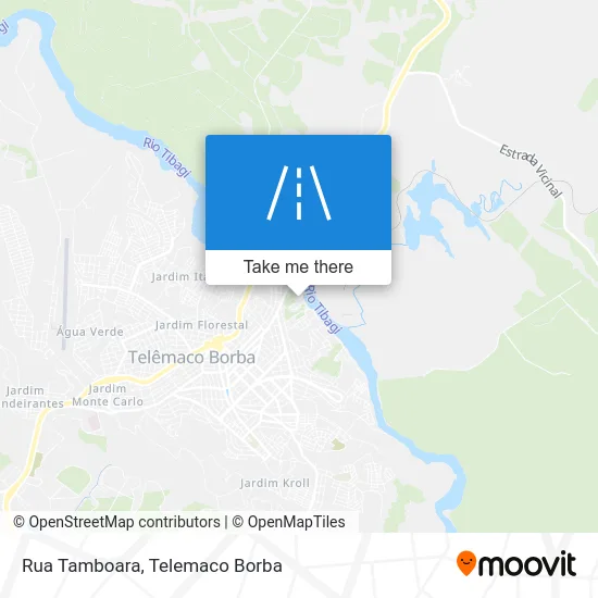 Rua Tamboara map