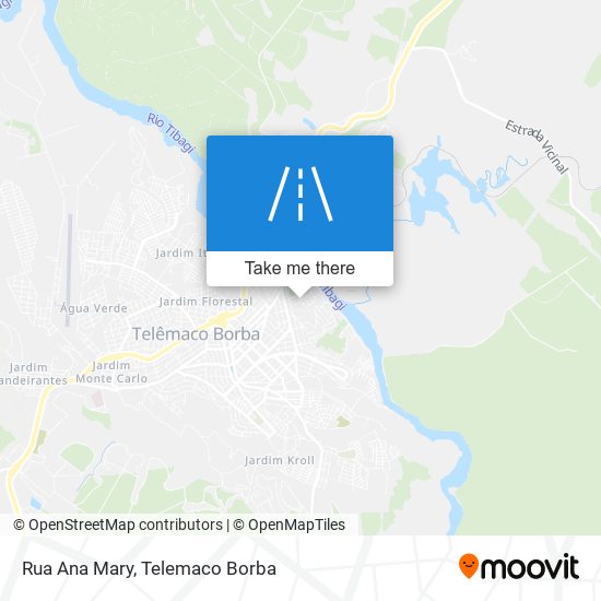 Rua Ana Mary map