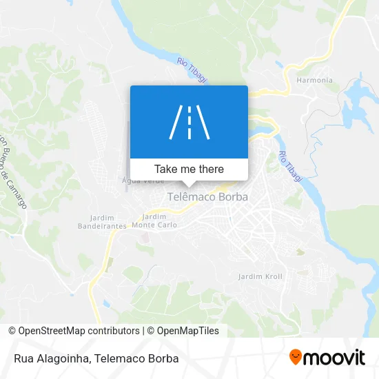 Rua Alagoinha map
