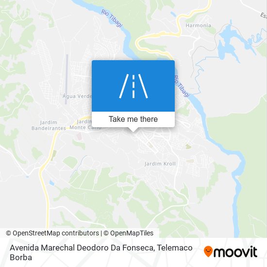 Avenida Marechal Deodoro Da Fonseca map