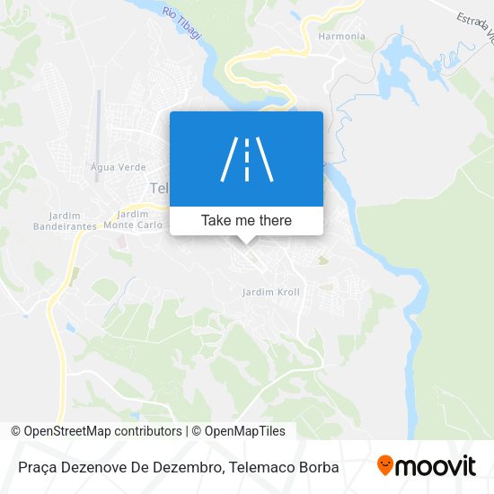 Praça Dezenove De Dezembro map