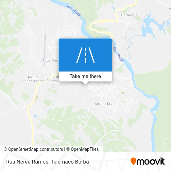 Rua Nereu Ramos map