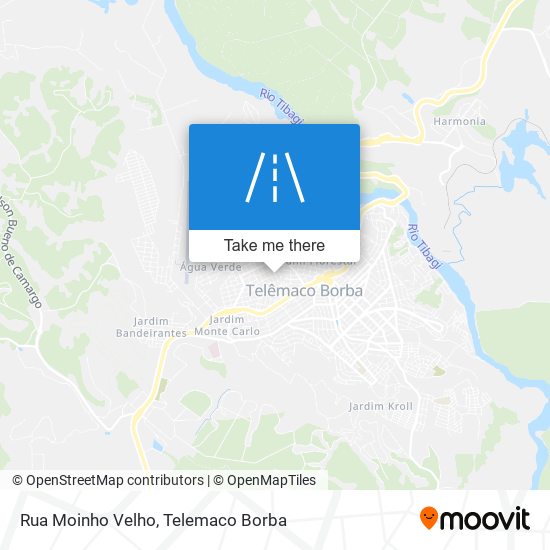 Rua Moinho Velho map