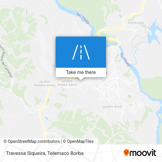 Travessa Siqueira map