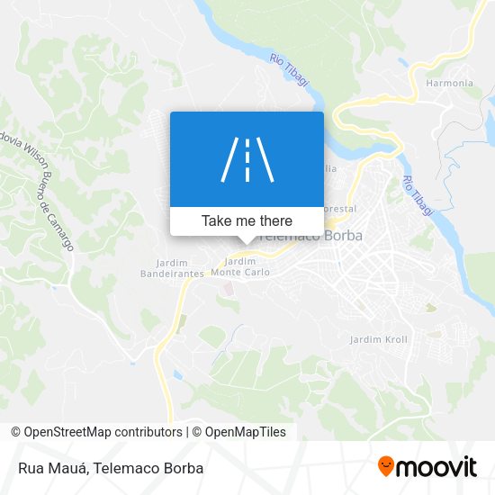 Rua Mauá map