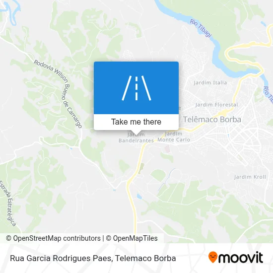 Rua Garcia Rodrigues Paes map