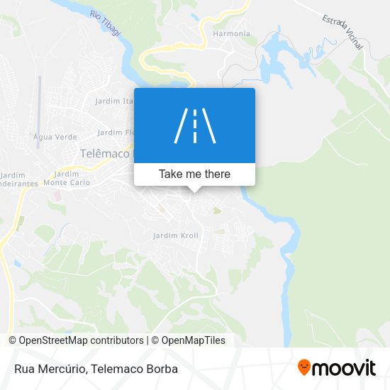 Rua Mercúrio map