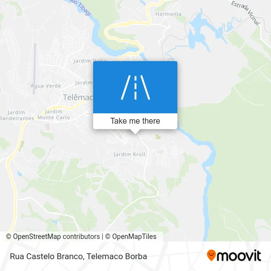 Rua Castelo Branco map