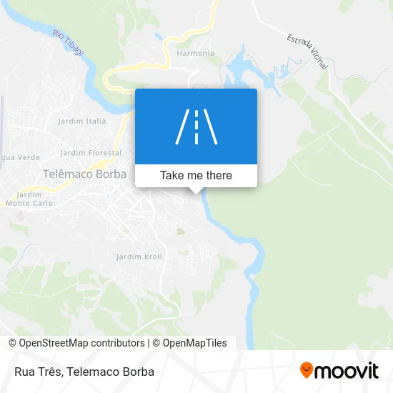 Rua Três map