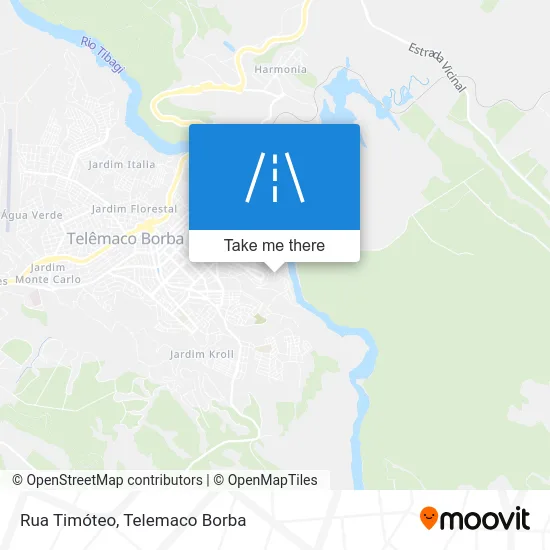 Rua Timóteo map