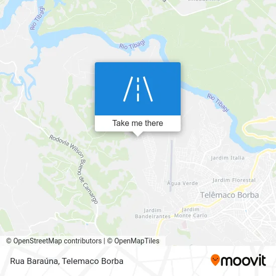 Rua Baraúna map