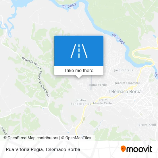 Rua Vitoria Regia map