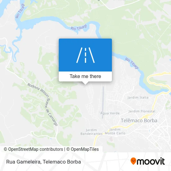 Rua Gameleira map