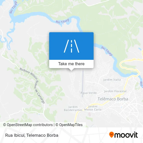 Rua Ibicuí map