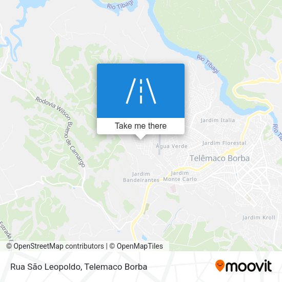 Rua São Leopoldo map