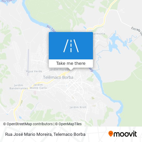 Rua José Mario Moreira map