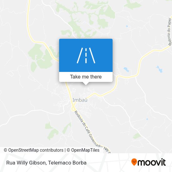Rua Willy Gibson map