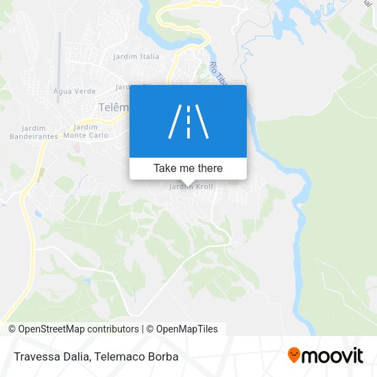 Travessa Dalia map
