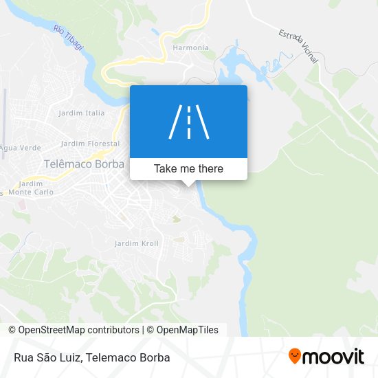 Rua São Luiz map