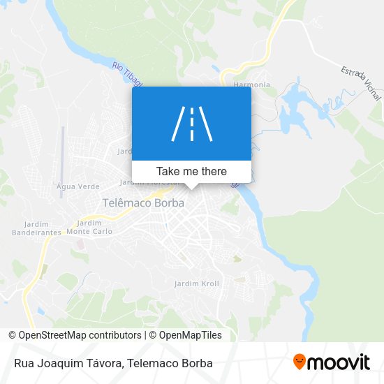 Rua Joaquim Távora map