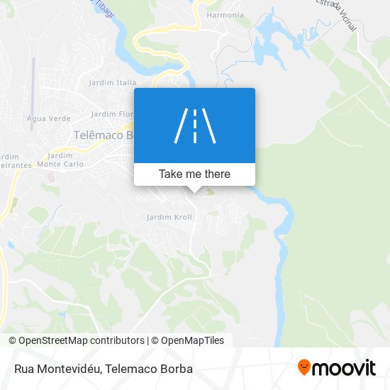 Mapa Rua Montevidéu