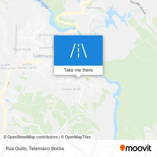 Rua Quito map