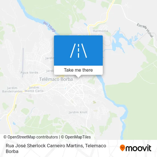 Rua José Sherlock Carneiro Martins map