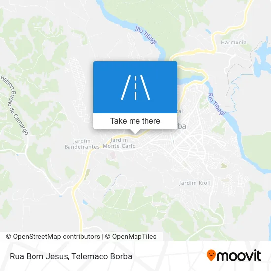 Rua Bom Jesus map