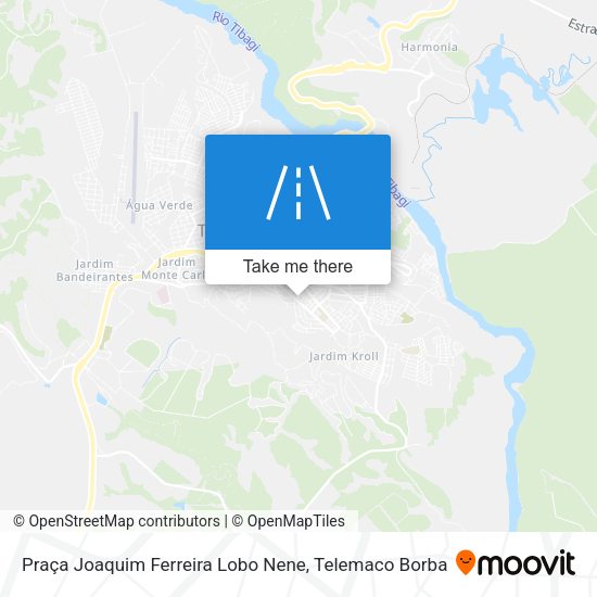 Praça Joaquim Ferreira Lobo Nene map