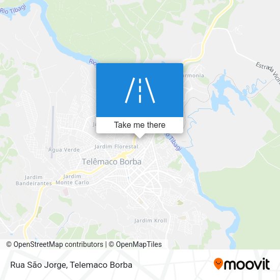 Rua São Jorge map