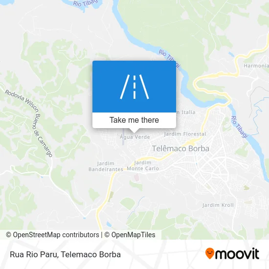 Rua Rio Paru map