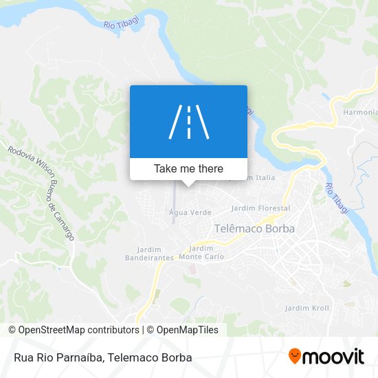 Rua Rio Parnaíba map