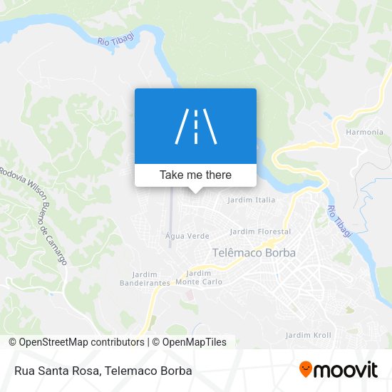 Rua Santa Rosa map