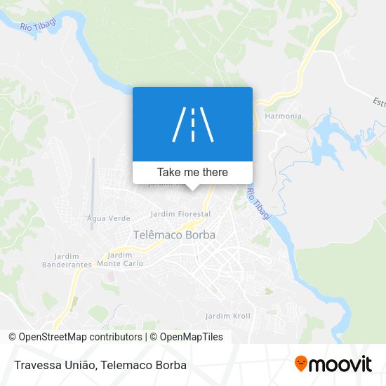 Travessa União map