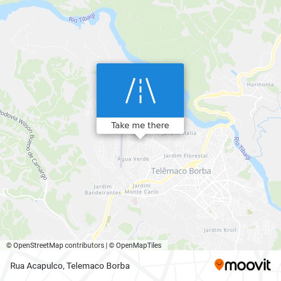 Mapa Rua Acapulco