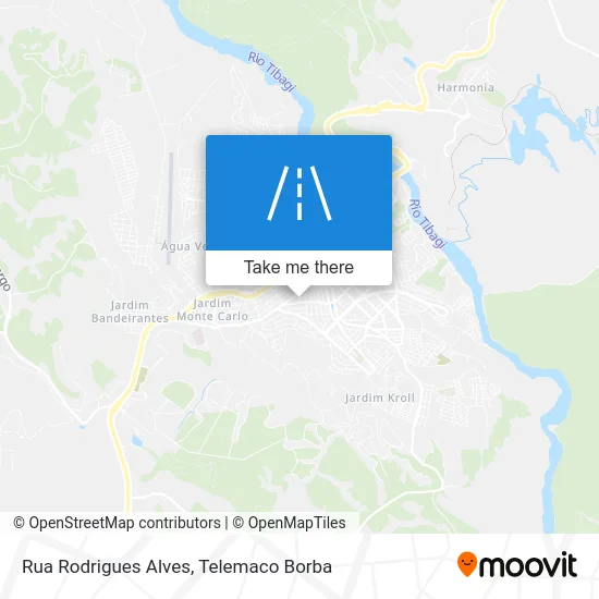Rua Rodrigues Alves map