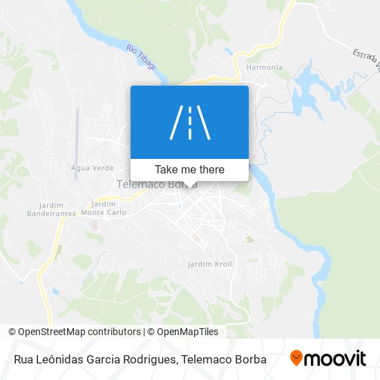 Rua Leônidas Garcia Rodrigues map