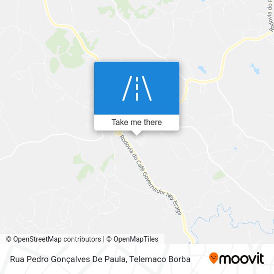 Rua Pedro Gonçalves De Paula map