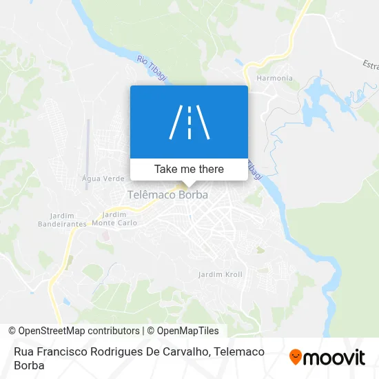 Rua Francisco Rodrigues De Carvalho map