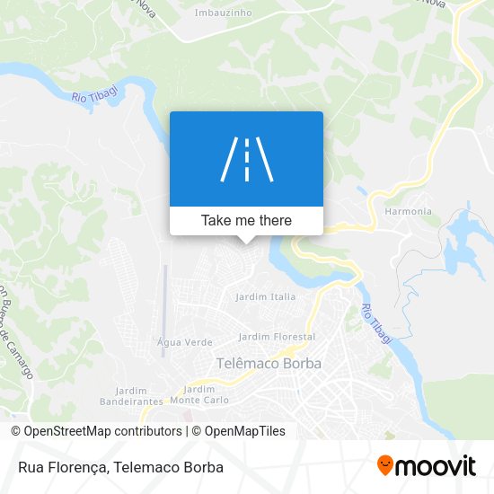 Rua Florença map