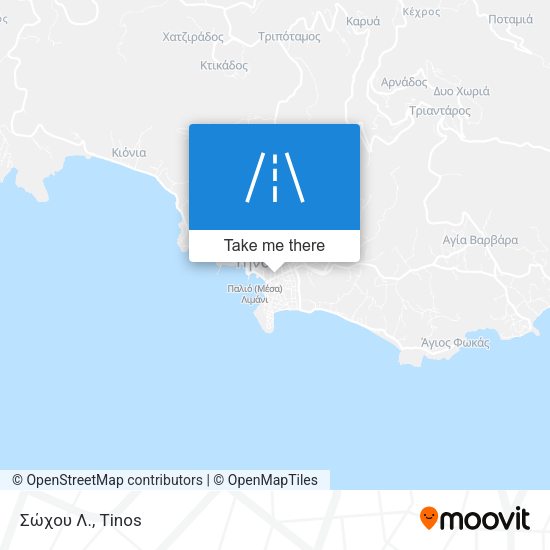 Σώχου Λ. map