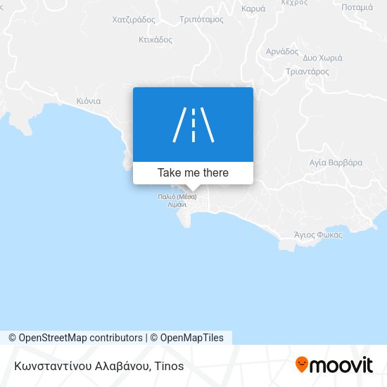 Κωνσταντίνου Αλαβάνου map