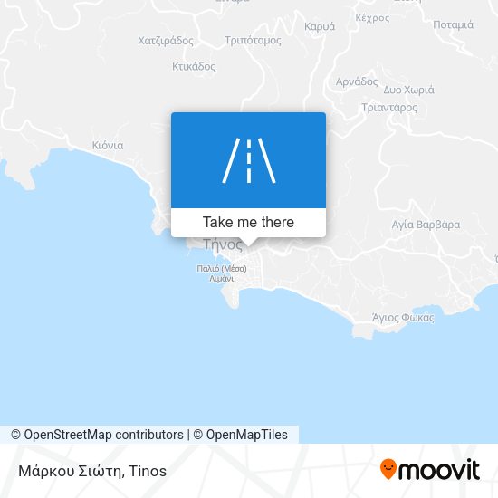 Μάρκου Σιώτη map