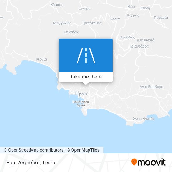 Εμμ. Λαμπάκη map